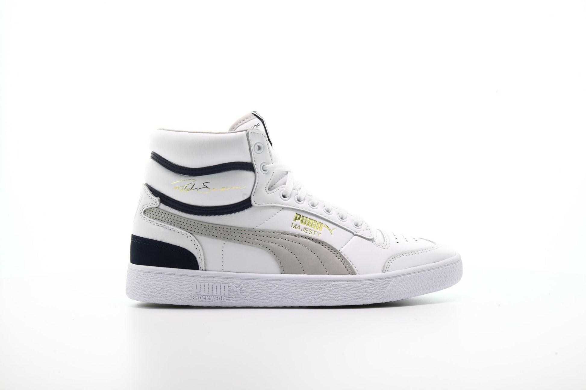 Exclusive Puma Ralph Sampson Mid OG "White" — 4 — Front View