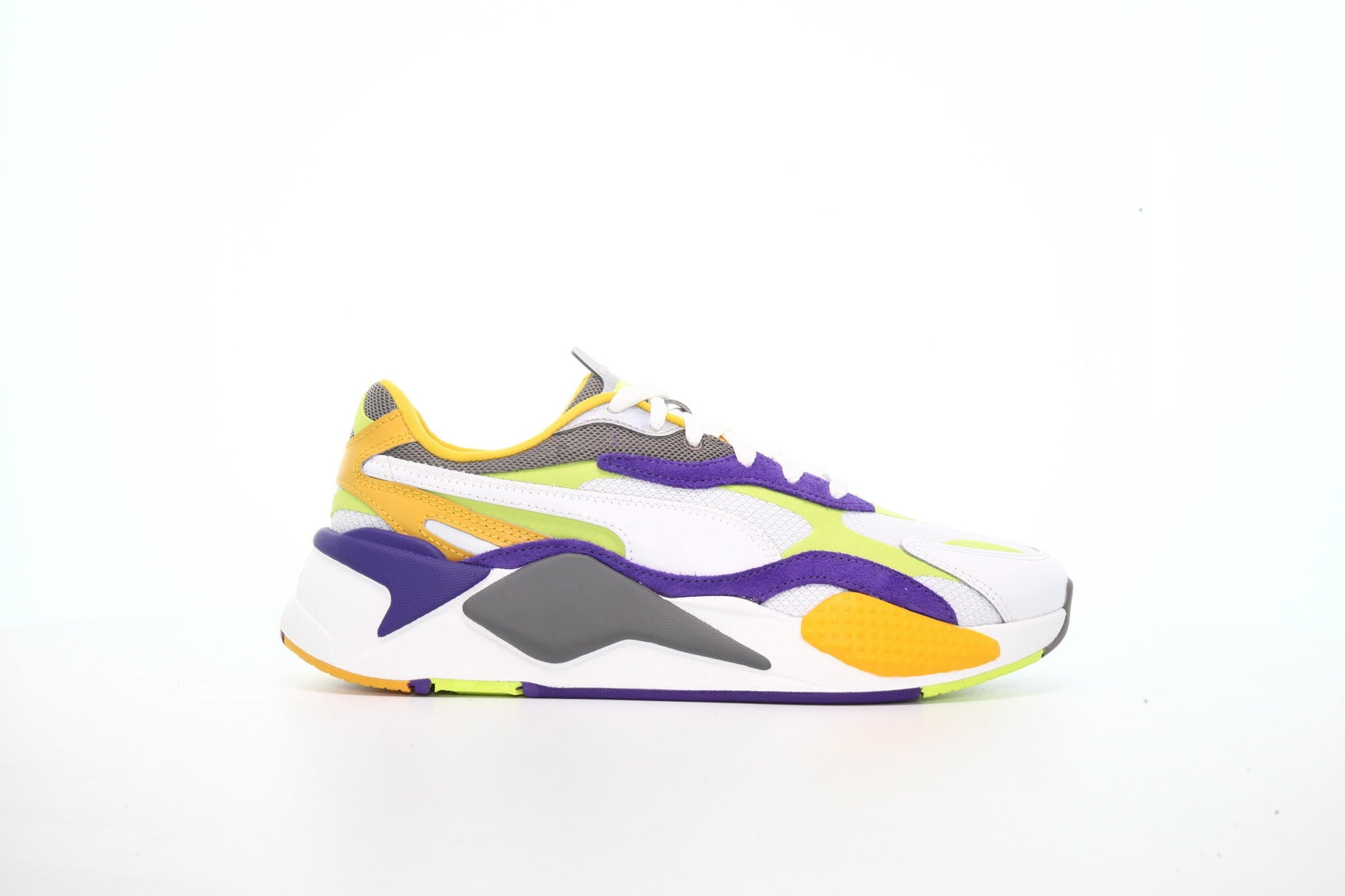 Exclusive Puma RS-X Level Up "Limepunch" — 4 — Front View