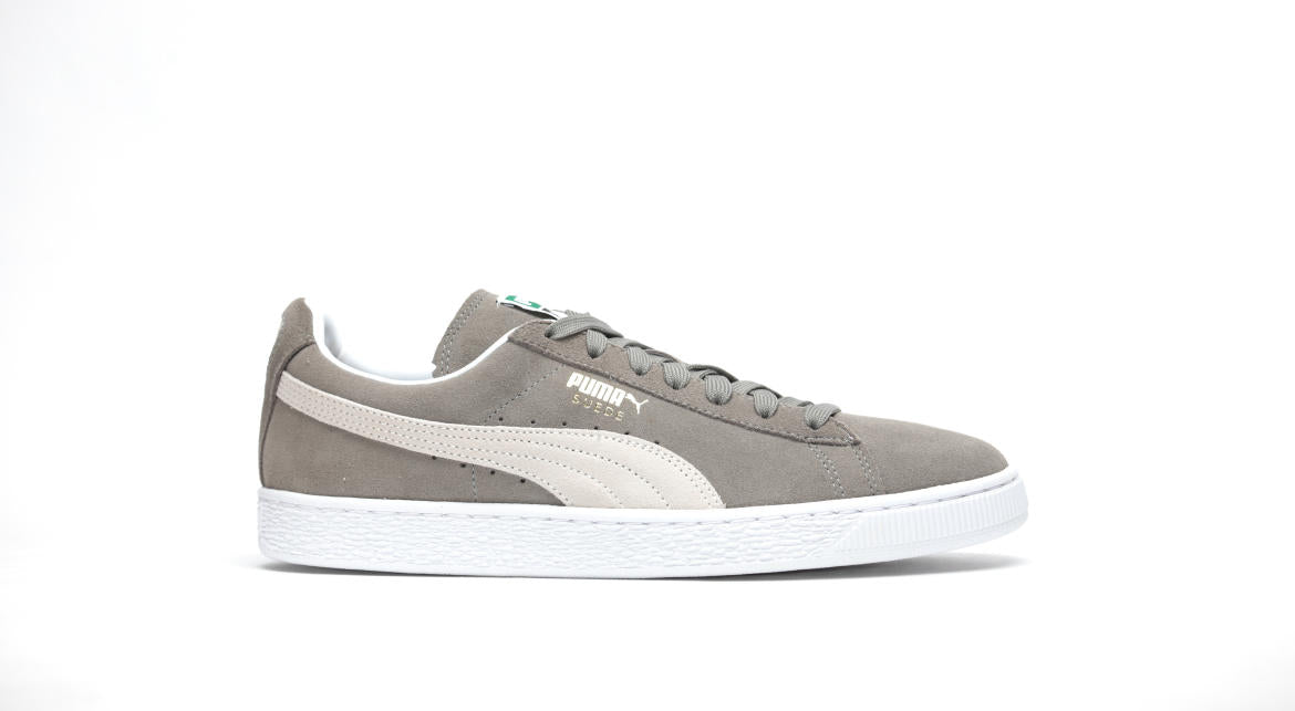Exclusive Puma Suede Classic+ "Steeple Gray " — 4 — Front View