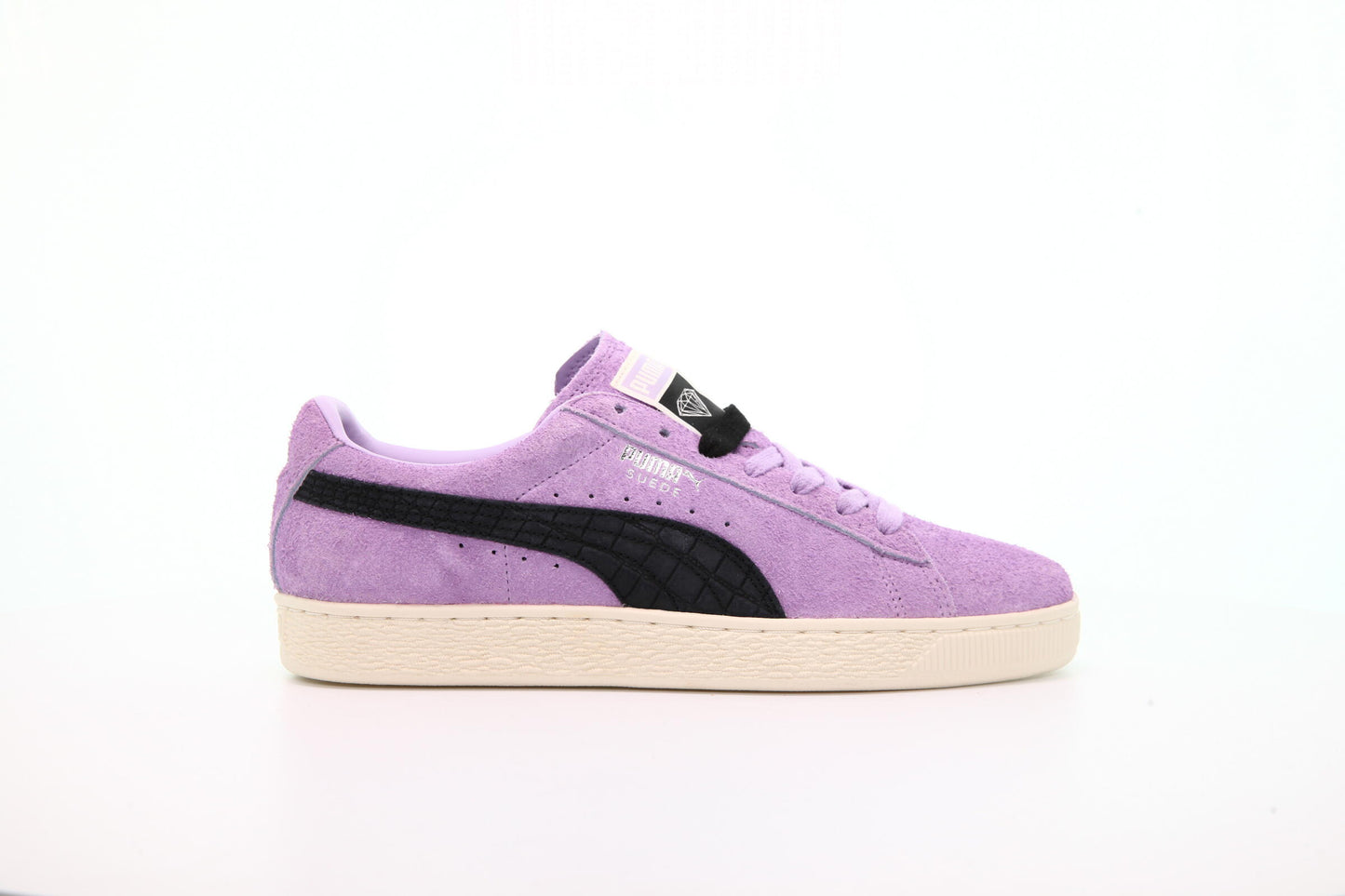 Exclusive Puma Suede DIAMOND "Orchid Bloom" — 4 — Front View