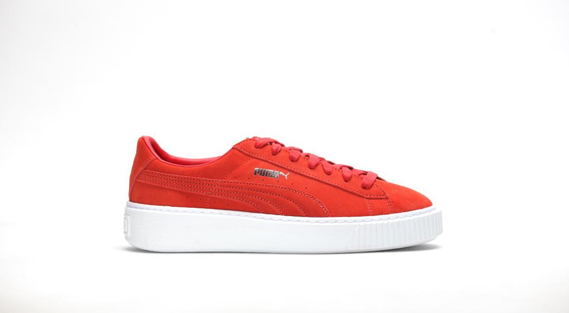Exclusive Puma Suede Platform "Barbados" — 4 — Front View
