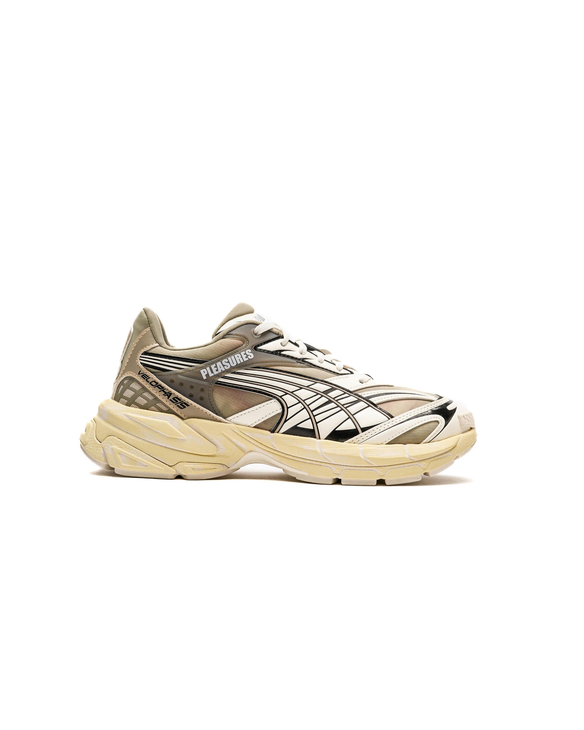 Exclusive Puma x PLEASURES Velophasis Overdyed — 4 — Front View