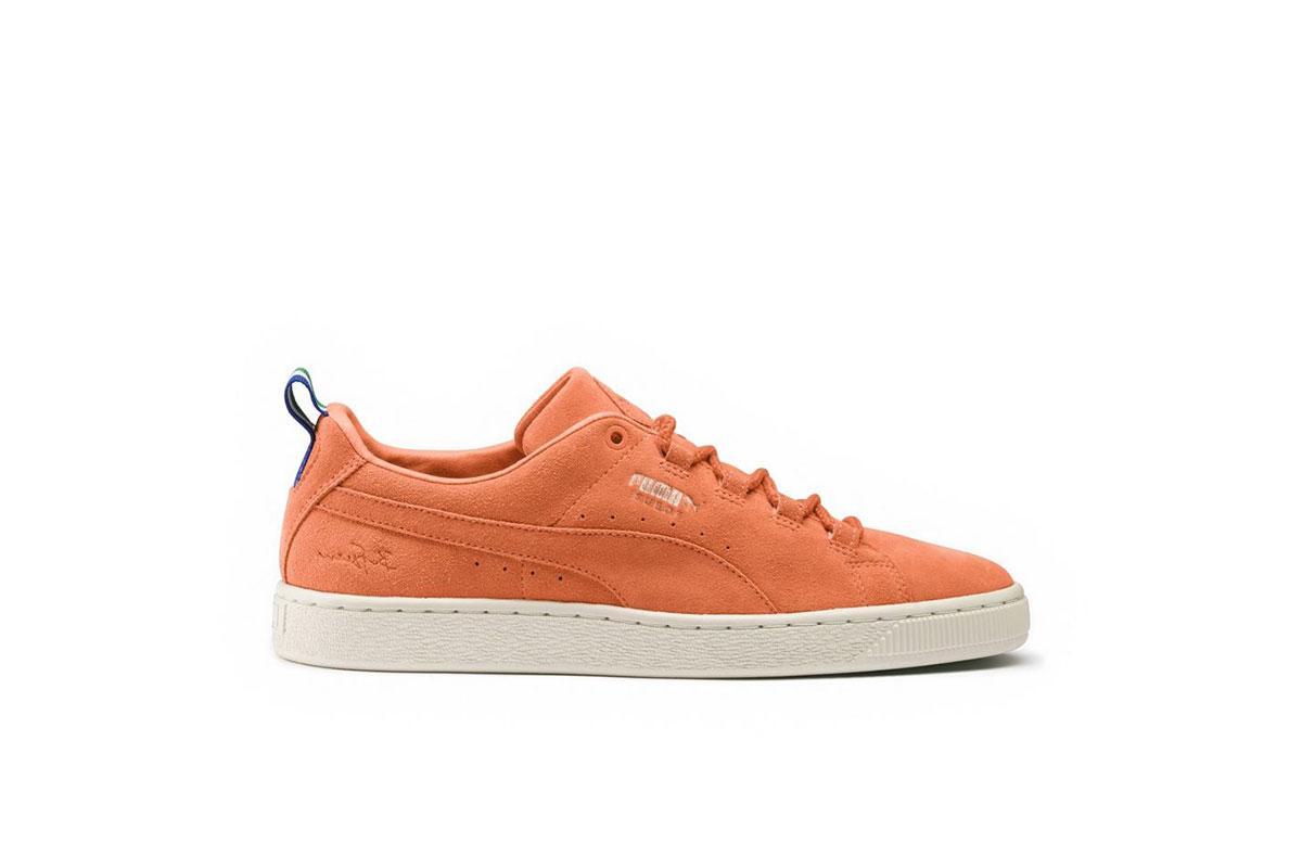 Exclusive Puma x Big Sean Suede "Melon" — 4 — Front View