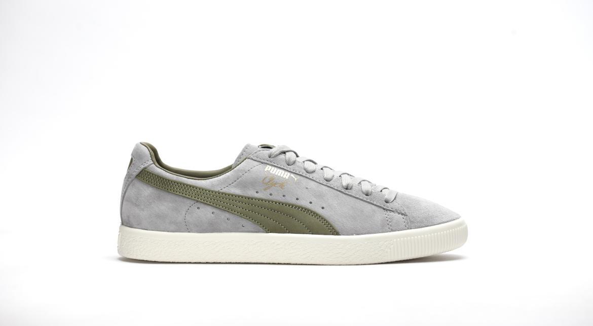 Exclusive Puma x Bobbito CLYDE "Drizzle" — 4 — Front View