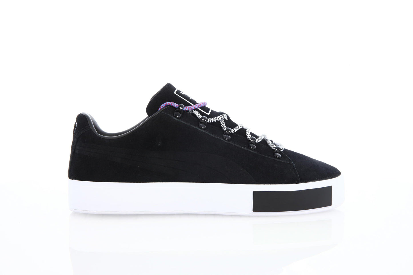 Exclusive Puma x DP Court Platform L "Puma Black" — 4 — Front View