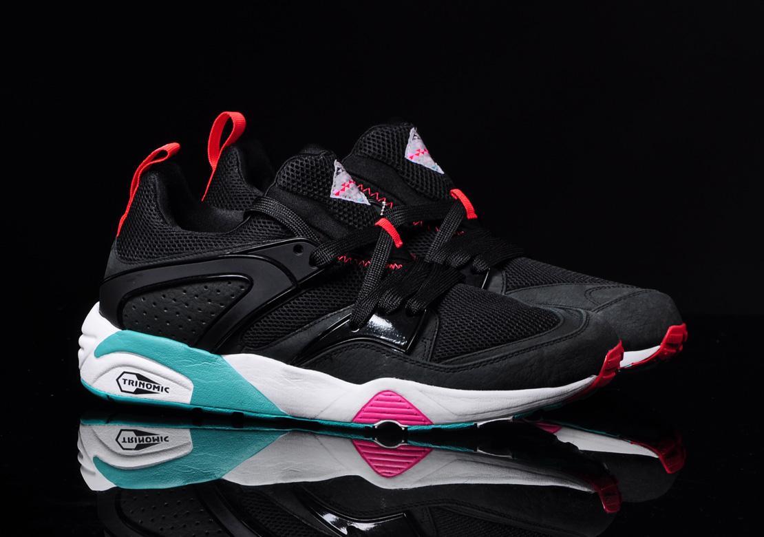Exclusive Puma x Sneaker Freaker Blaze Of Glory Shark Attack — 4 — Front View