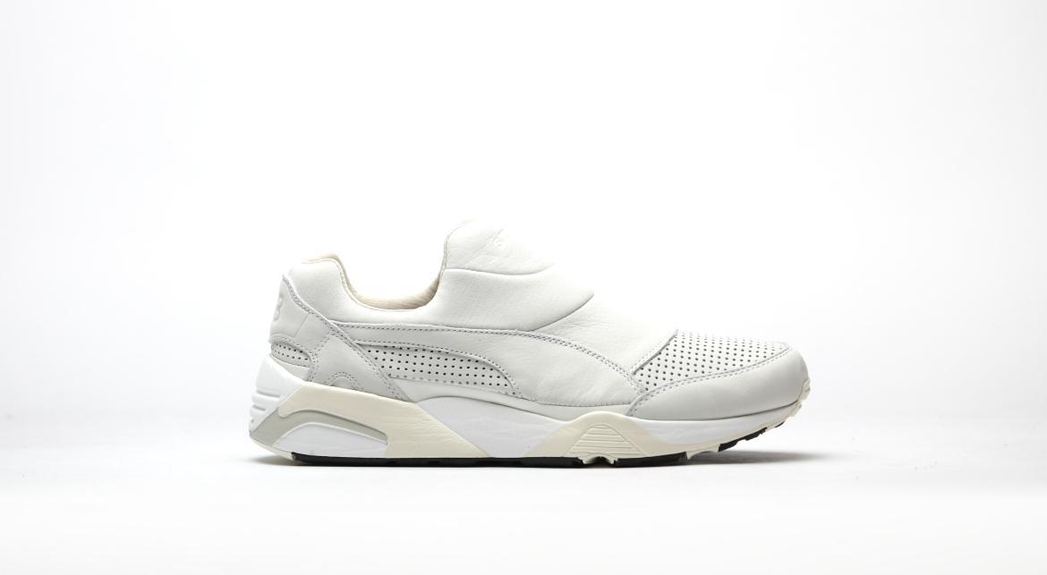Exclusive Puma X STAMP'D TRINOMIC SOCK "Whisper White" — 4 — Front View