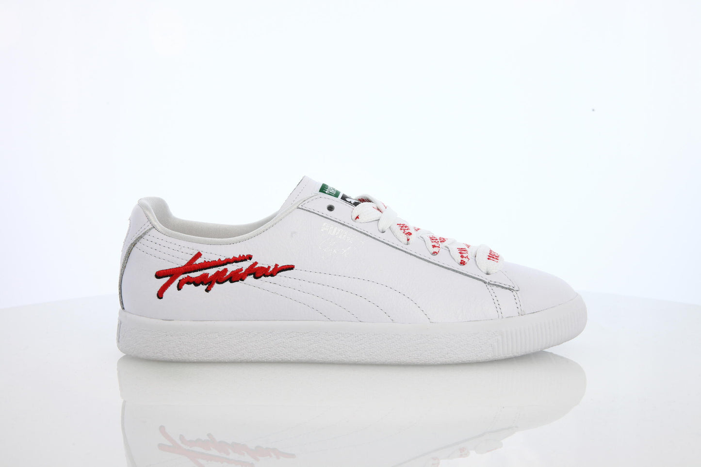 Exclusive Puma x TRAPSTAR Clyde "Puma White" — 4 — Front View
