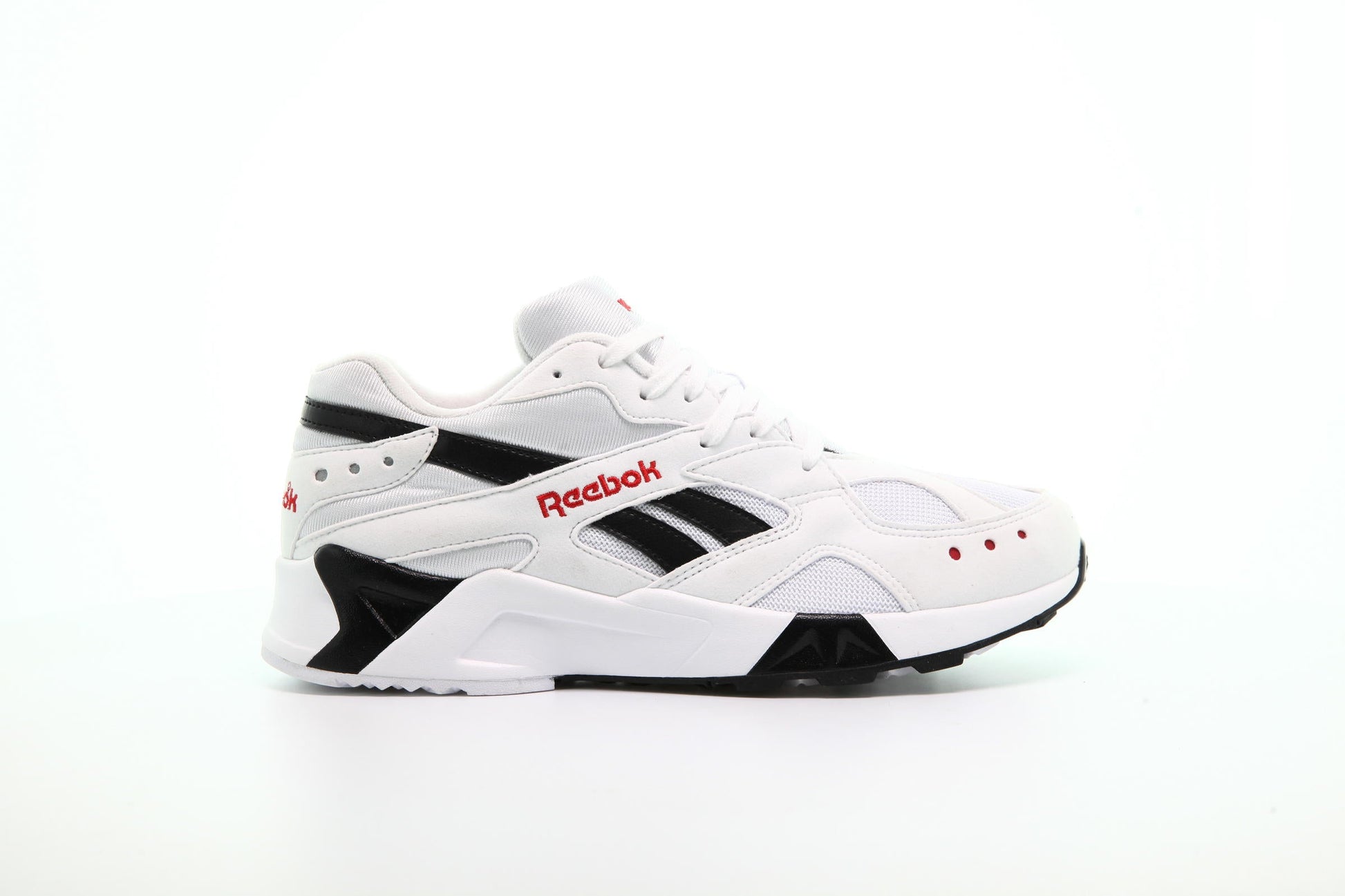 Exclusive Reebok Aztrek "Excellent Red" — 5 — Front View