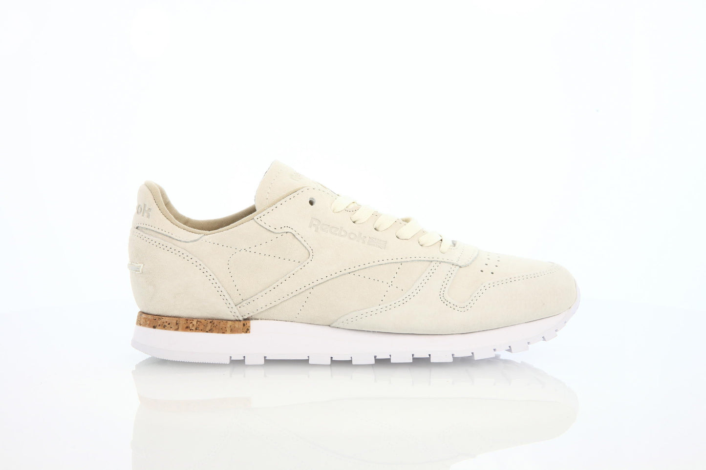 Exclusive Reebok Classic Leather Lst "Classic White" — 5 — Front View