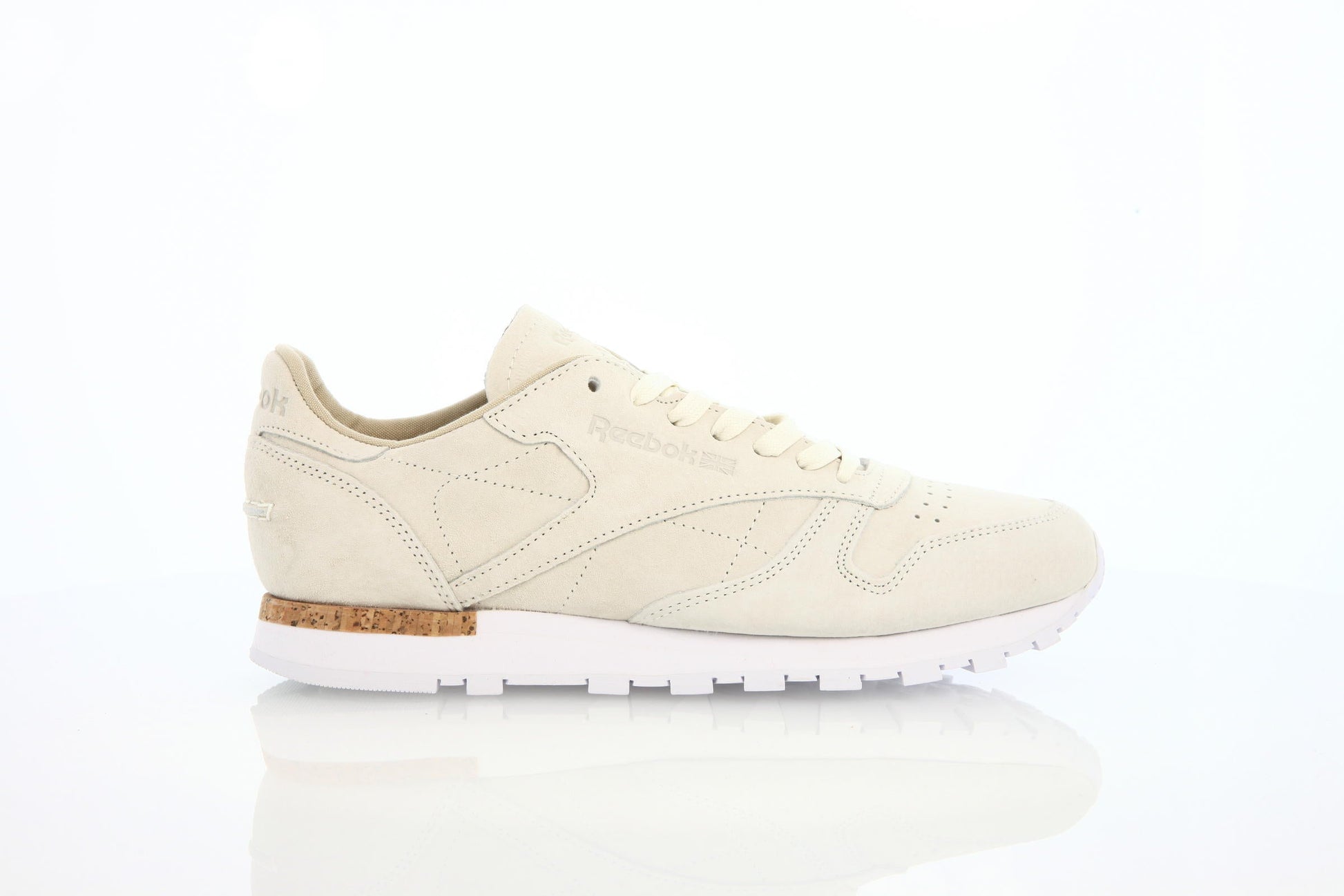 Exclusive Reebok Classic Leather Lst "Classic White" — 5 — Front View