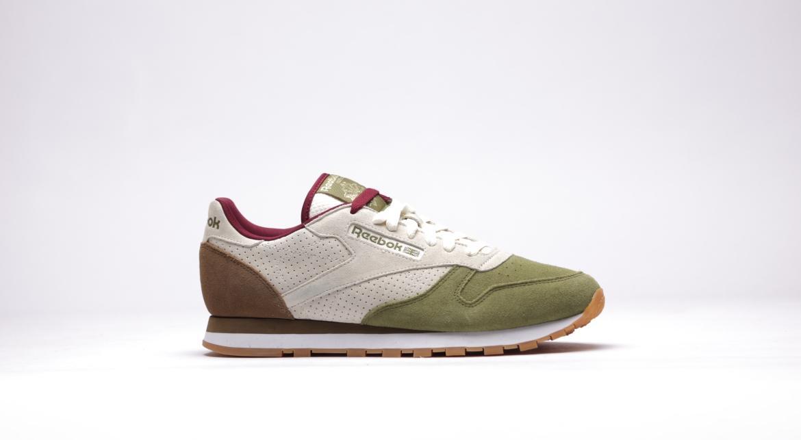 Exclusive Reebok Classic Leather INT OP "Cream" — 5 — Front View