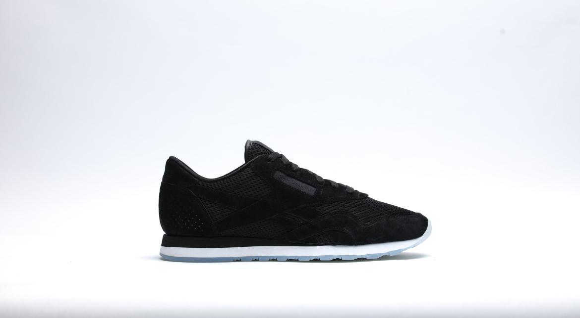 Exclusive Reebok Classic Nylon Tech "Black Ice" — 5 — Front View