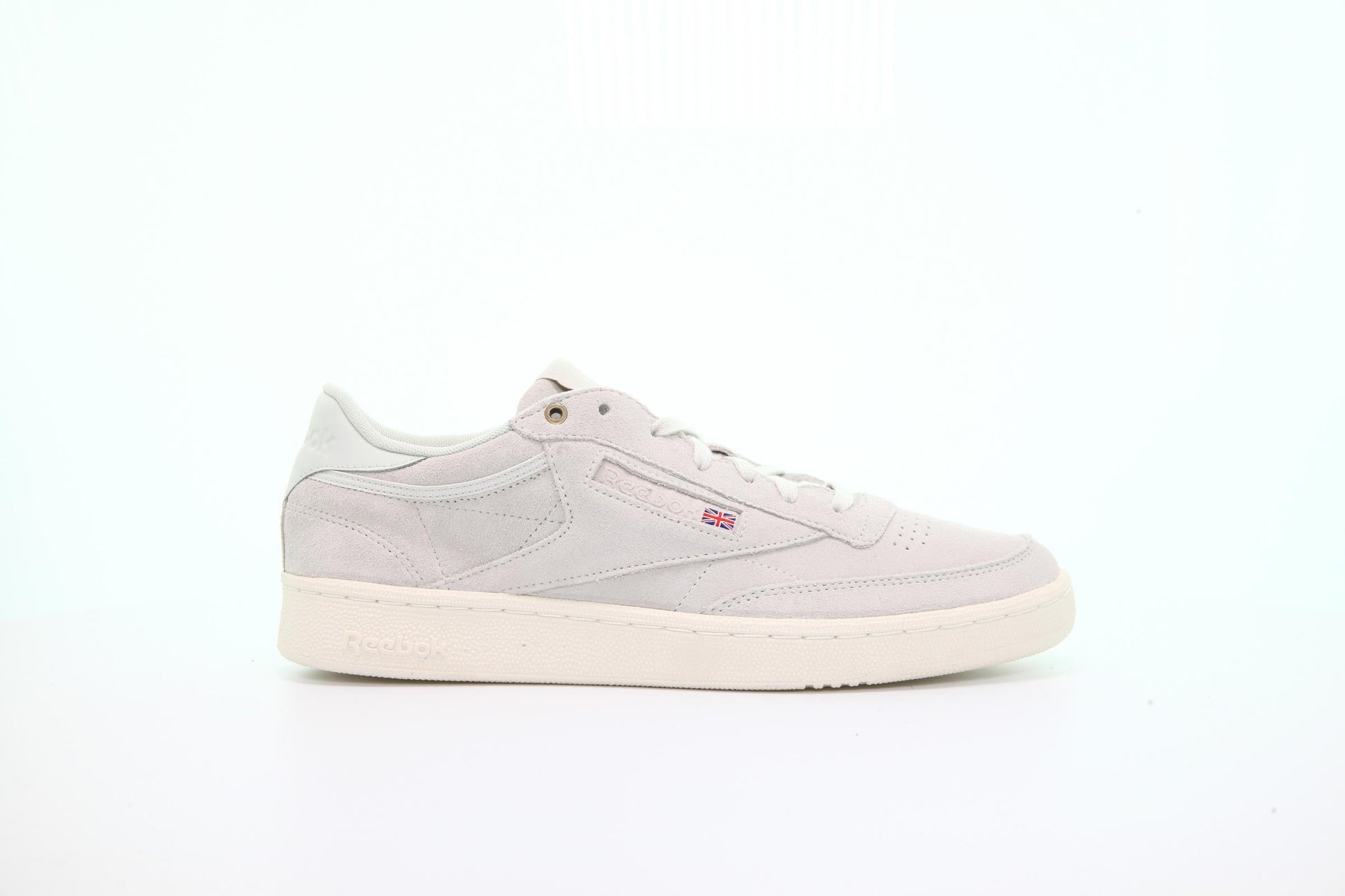Exclusive Reebok Club C 85 Montana Cans "Pebble" — 5 — Front View