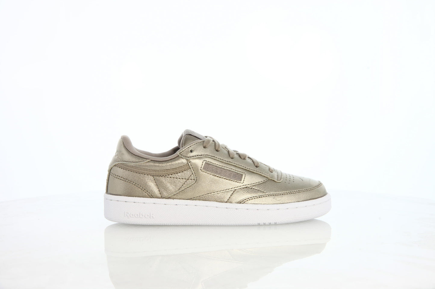 Exclusive Reebok Club C 85 Melted Metal Pack feat. Gigi Hadid — 5 — Front View