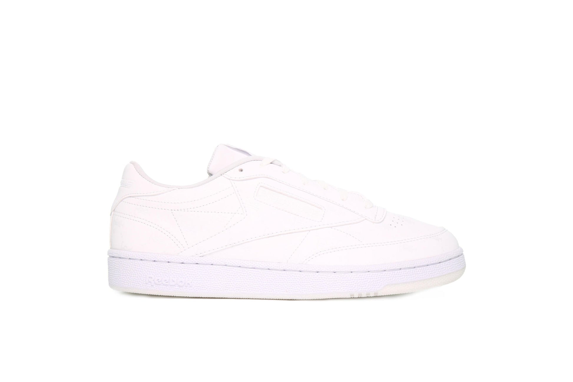 Exclusive Reebok x Très Rasché CLUB C 85 MU "White" — 5 — Front View