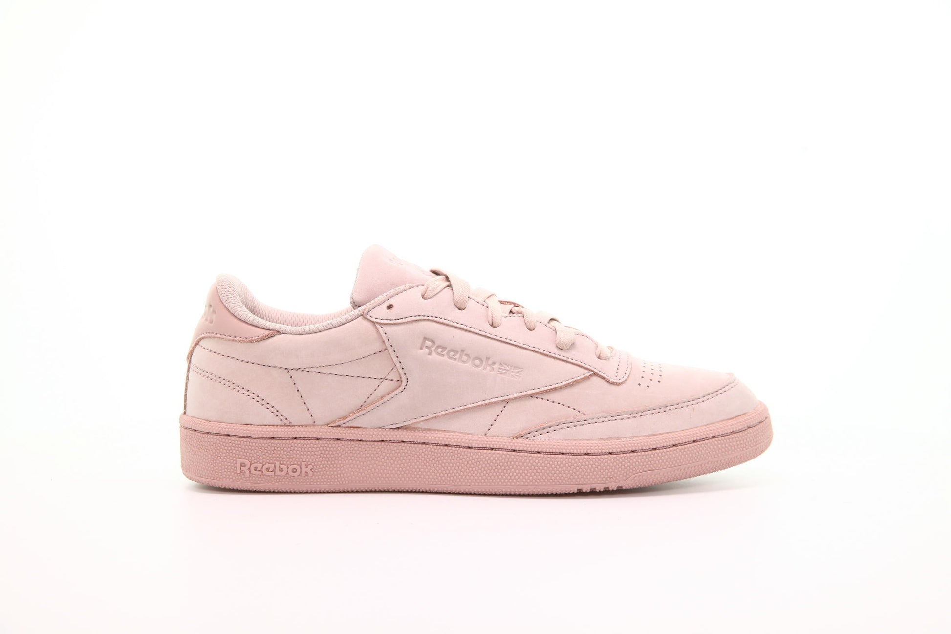 Exclusive Reebok Club C 85 Rs "Shell Pink" — 5 — Front View