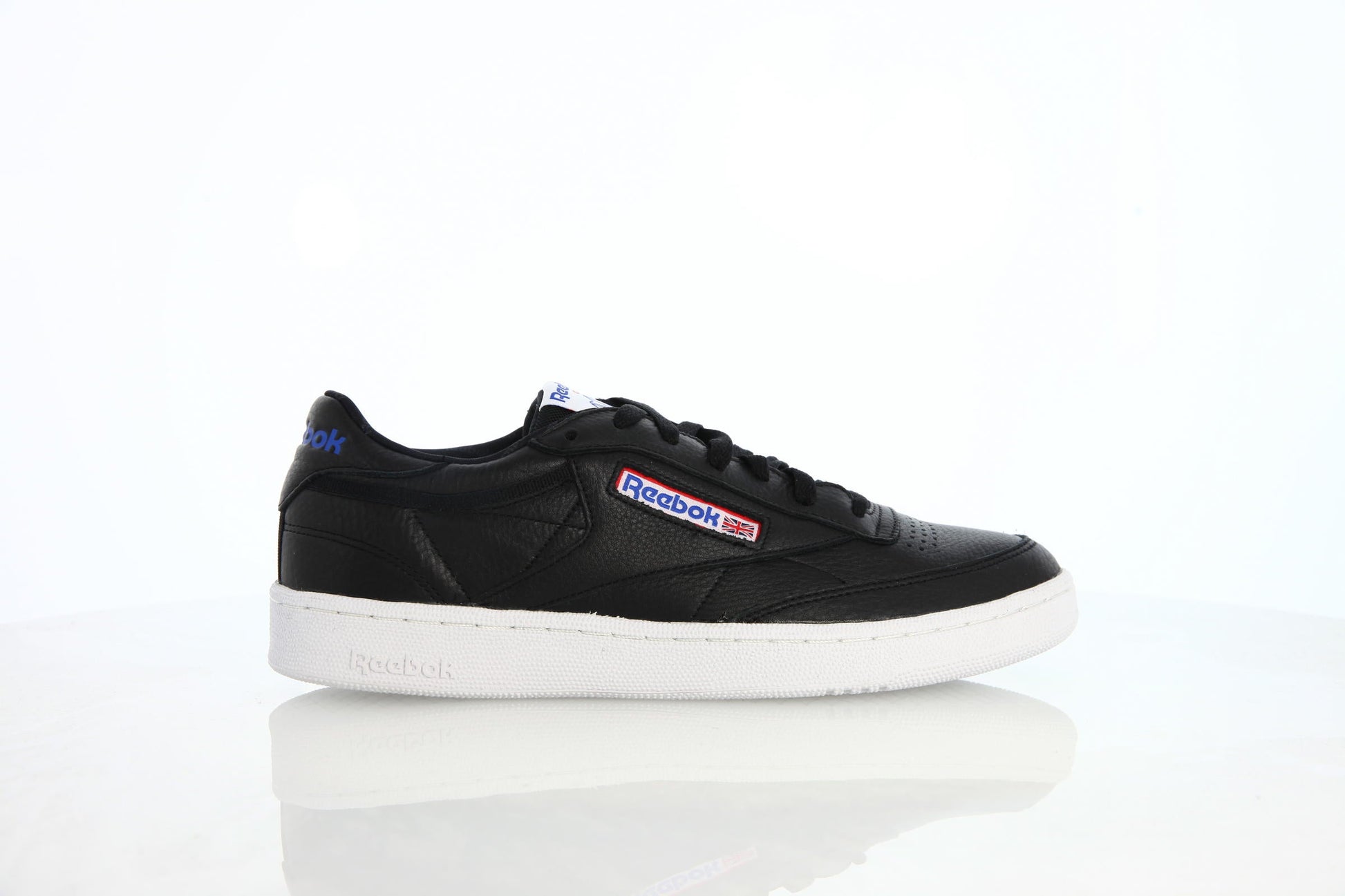 Exclusive Reebok Club C 85 Overbranded "Black" — 5 — Front View