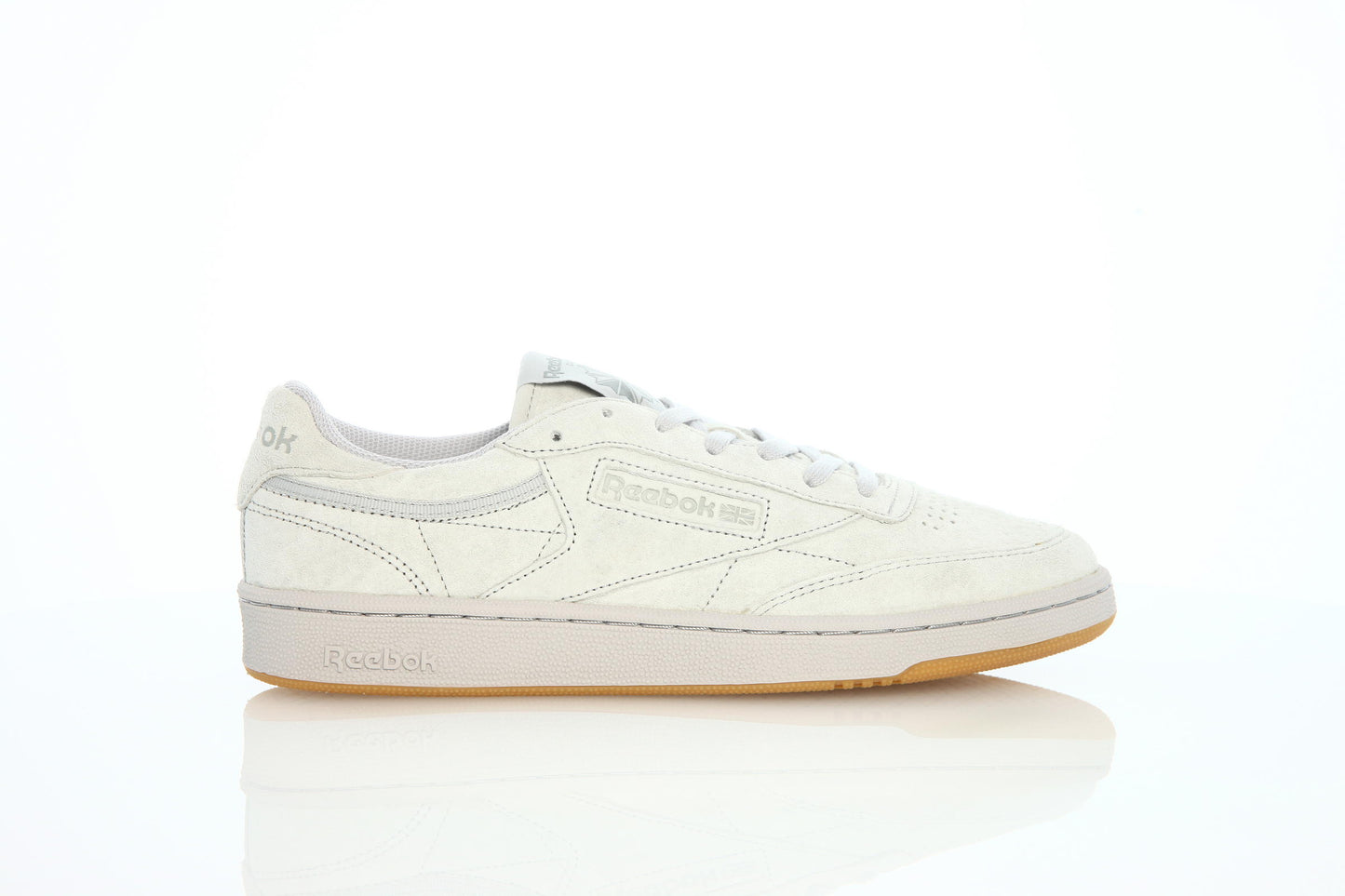 Exclusive Reebok Club C 85 Tg "Steel" — 5 — Front View