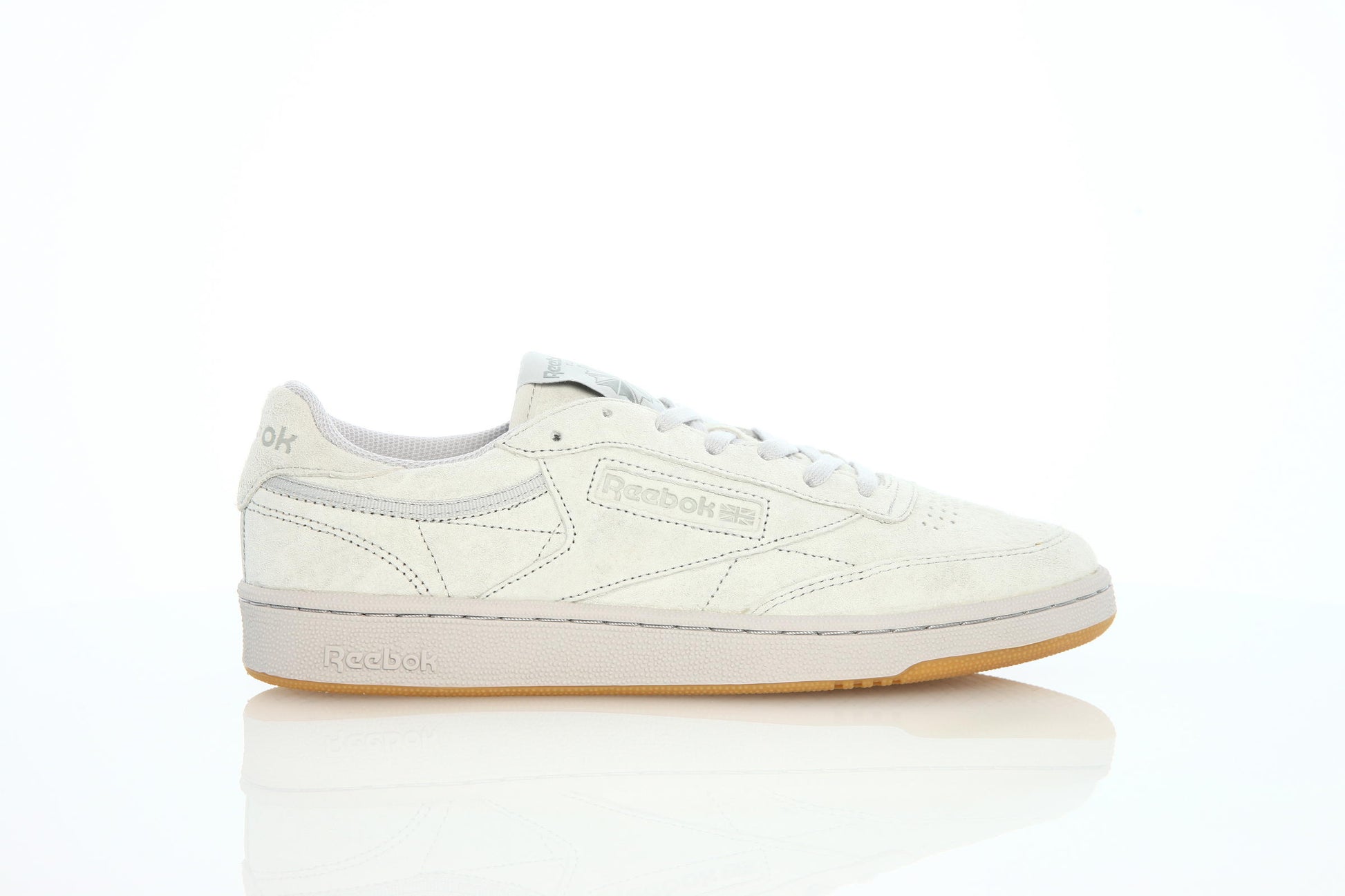 Exclusive Reebok Club C 85 Tg "Steel" — 5 — Front View