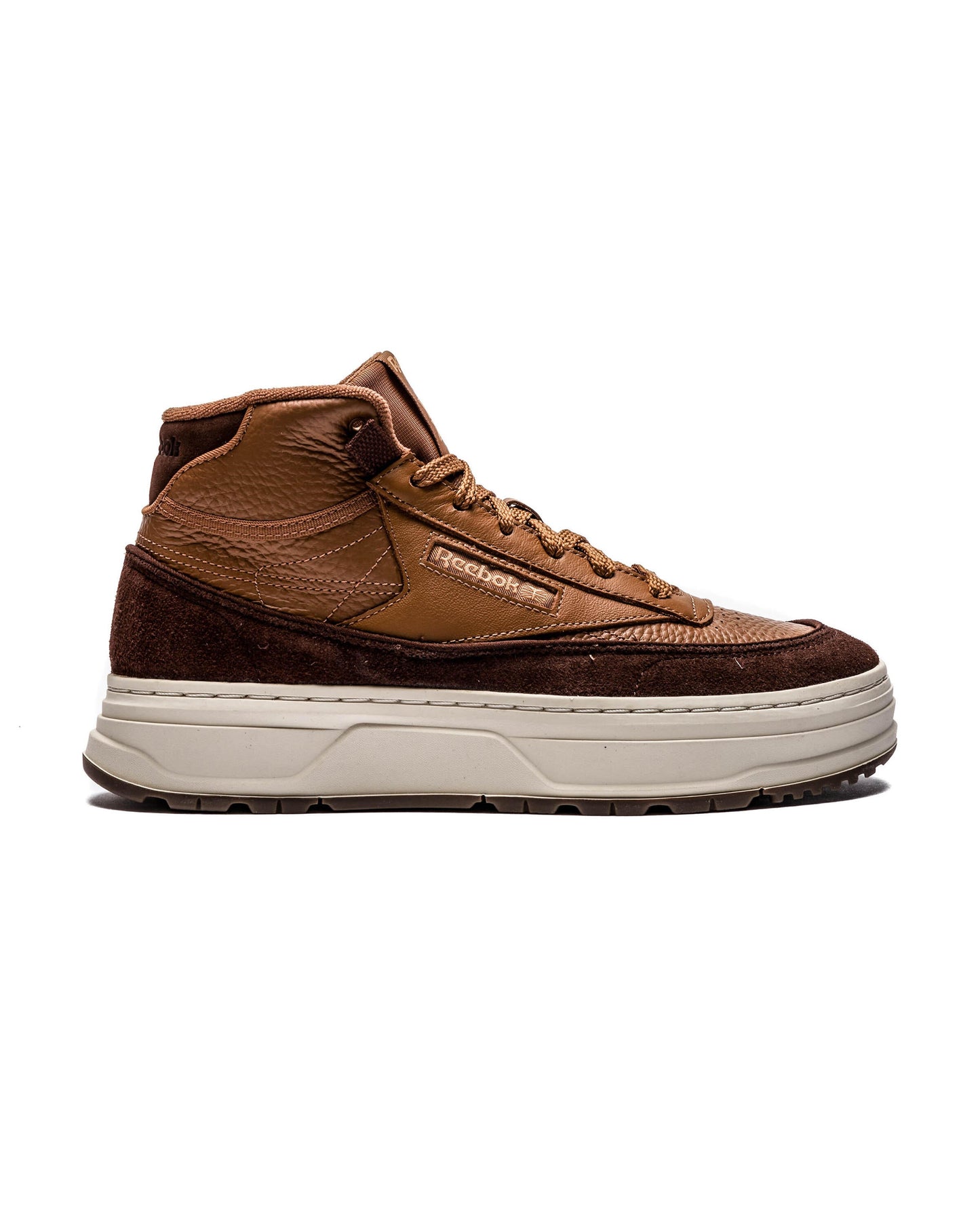 Exclusive Reebok WMNS Club C Geo Mid — 5 — Front View