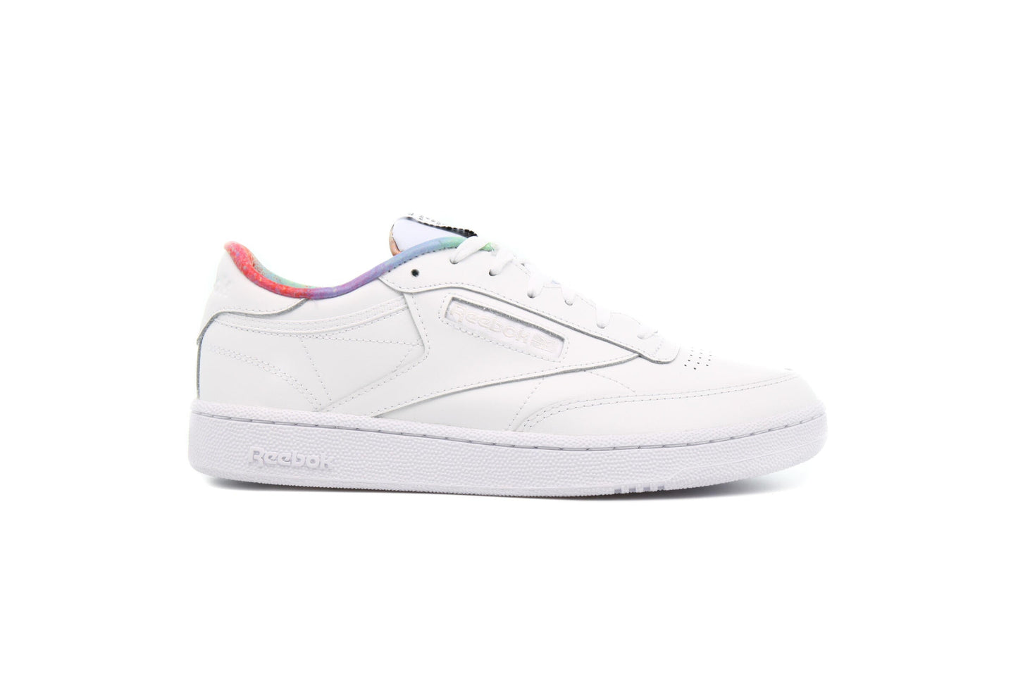 Exclusive Reebok CLUB C PRIDE "WHITE" — 5 — Front View