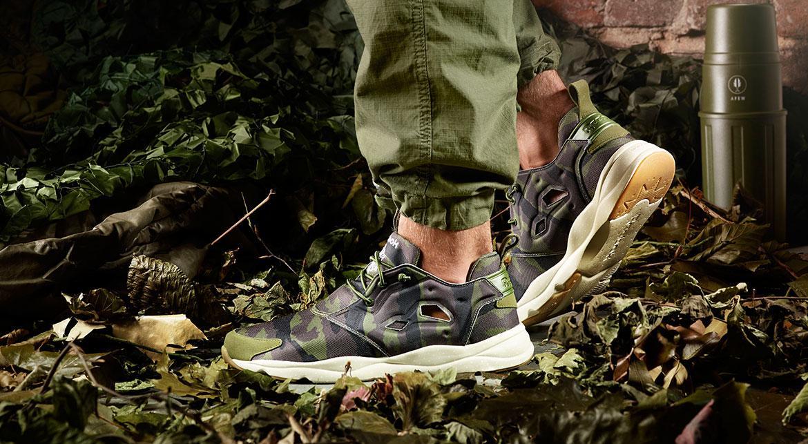 Exclusive Reebok Furylite GM Canopy Camo — 5 — Front View