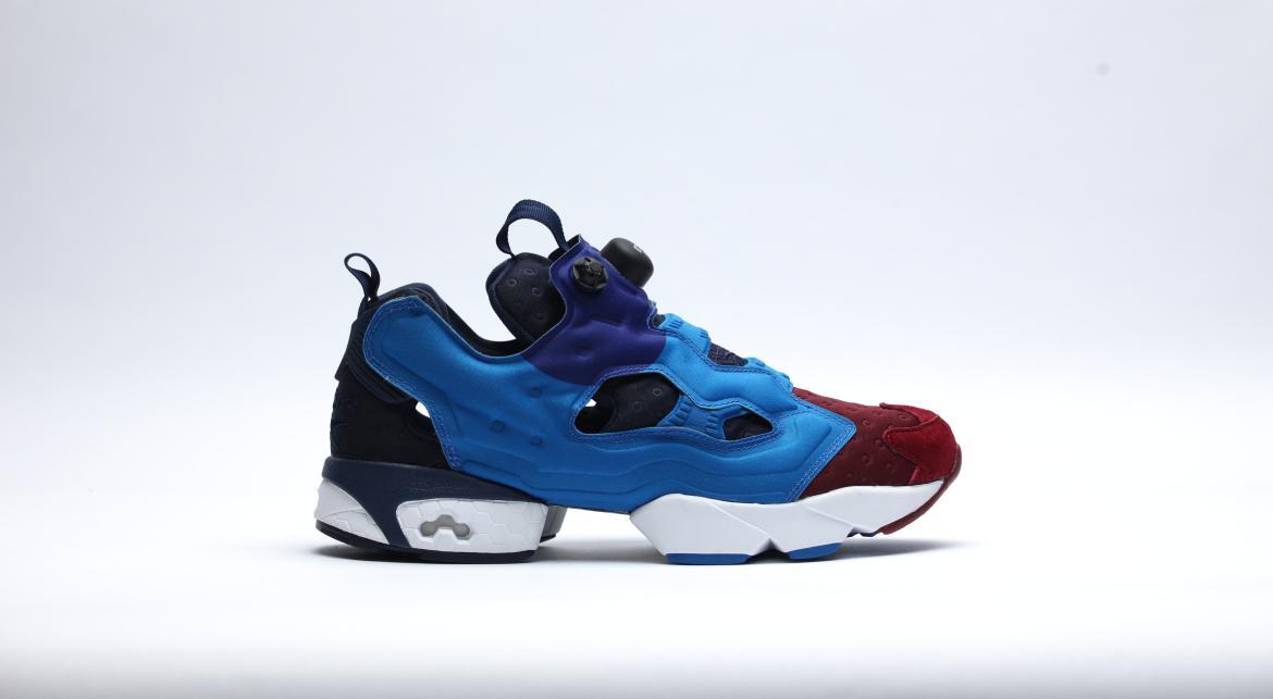 Exclusive Reebok Instapump Fury Asym "Blue Spirit" — 5 — Front View