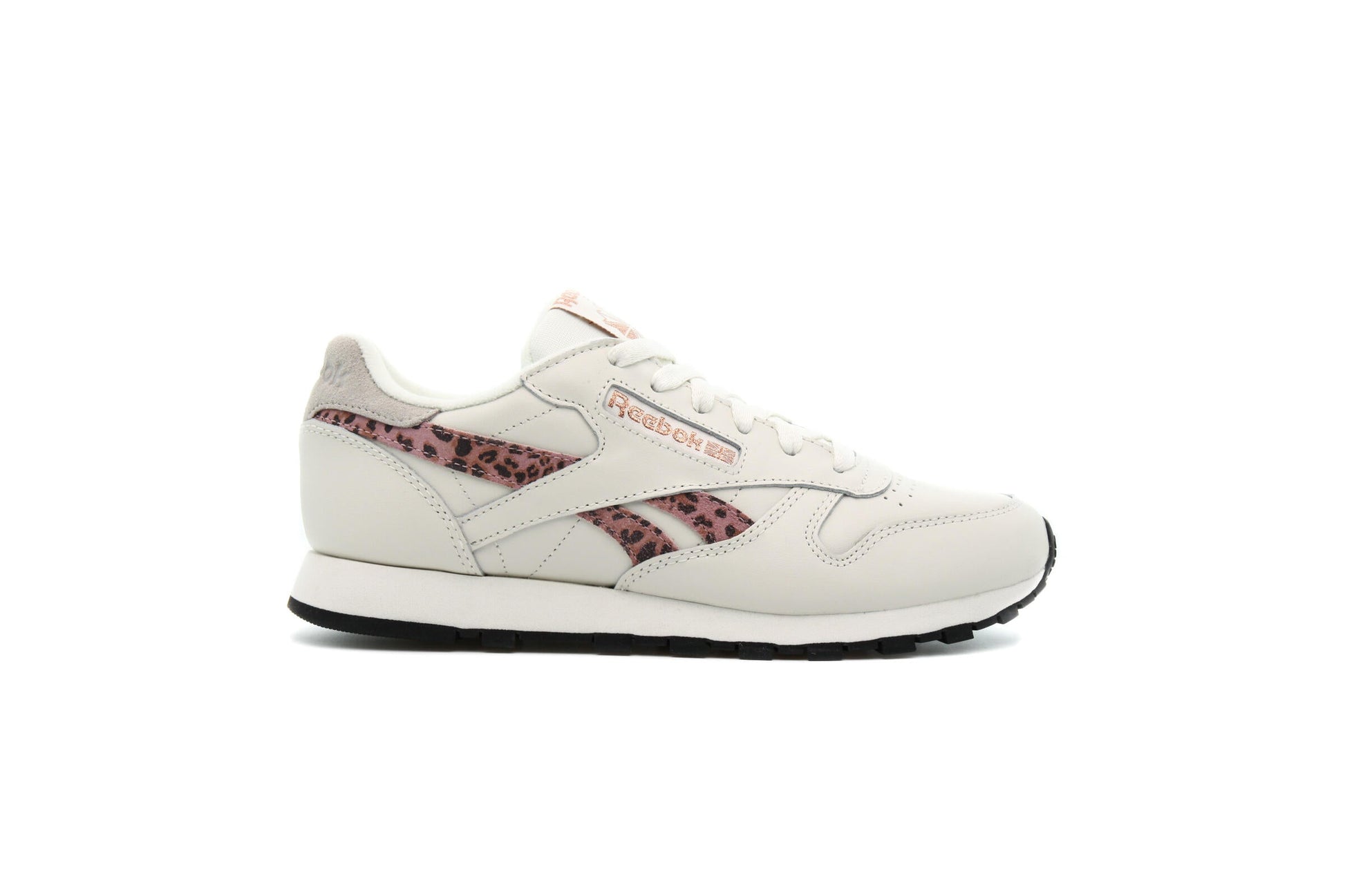 Exclusive REEBOK WMNS CL LEATHER "CHALK" — 5 — Front View