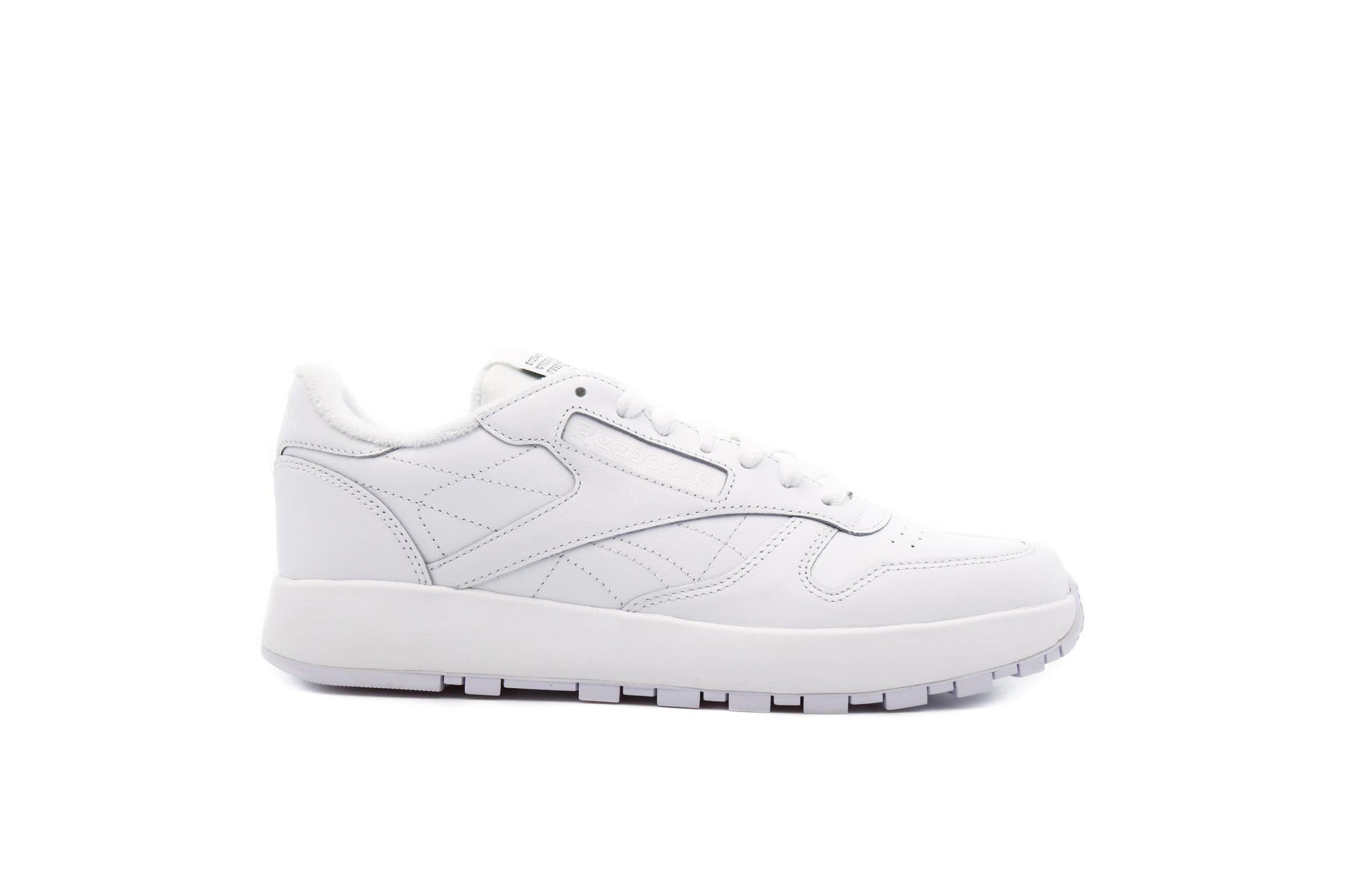 Exclusive Reebok x MAISON MARGIELA PROJECT 0 CLASSIC LEATHER "WHITE" — 4.5 — Front View