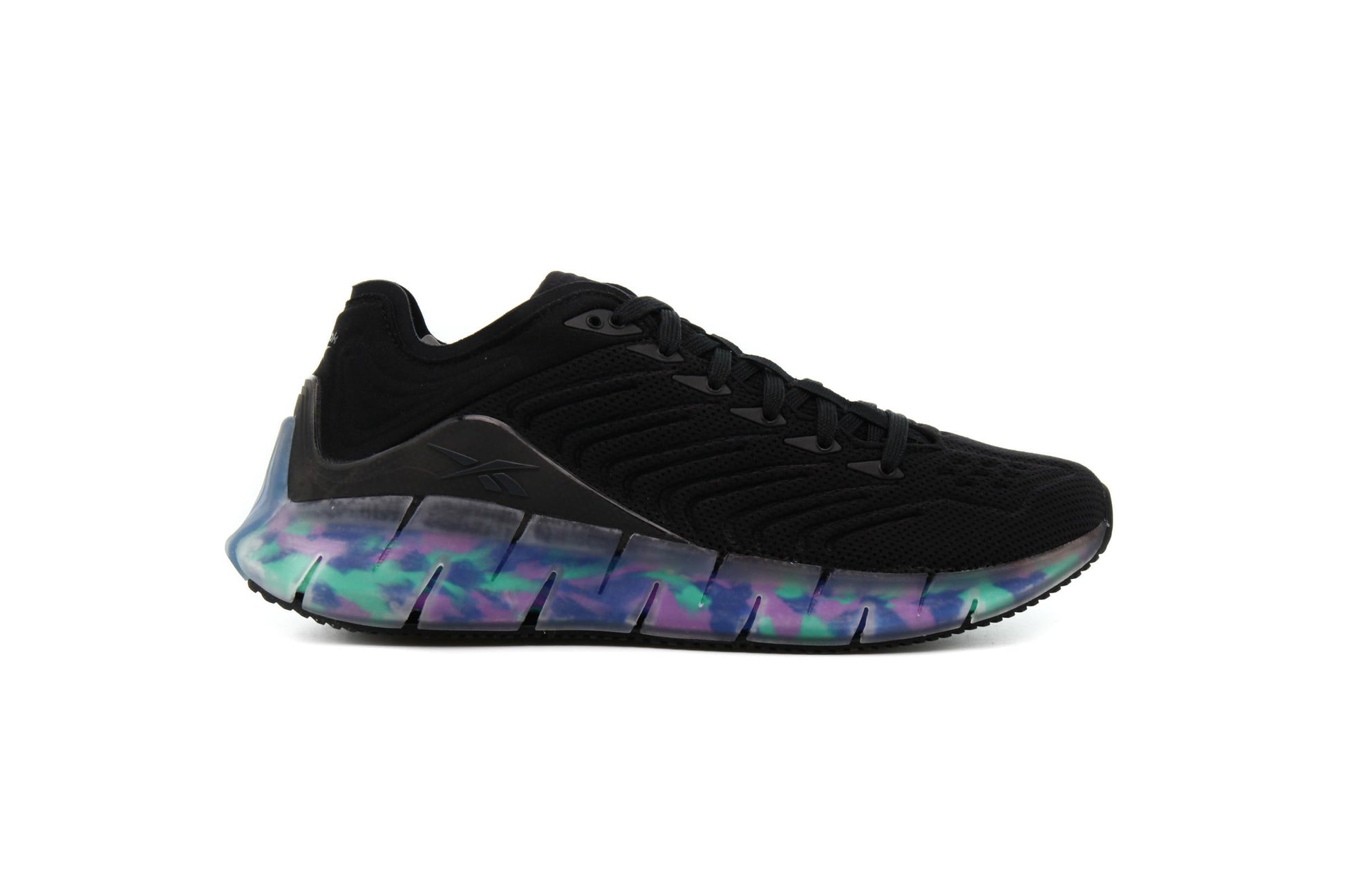 Exclusive Reebok Zig Kinetica "BLACK" — 5 — Front View