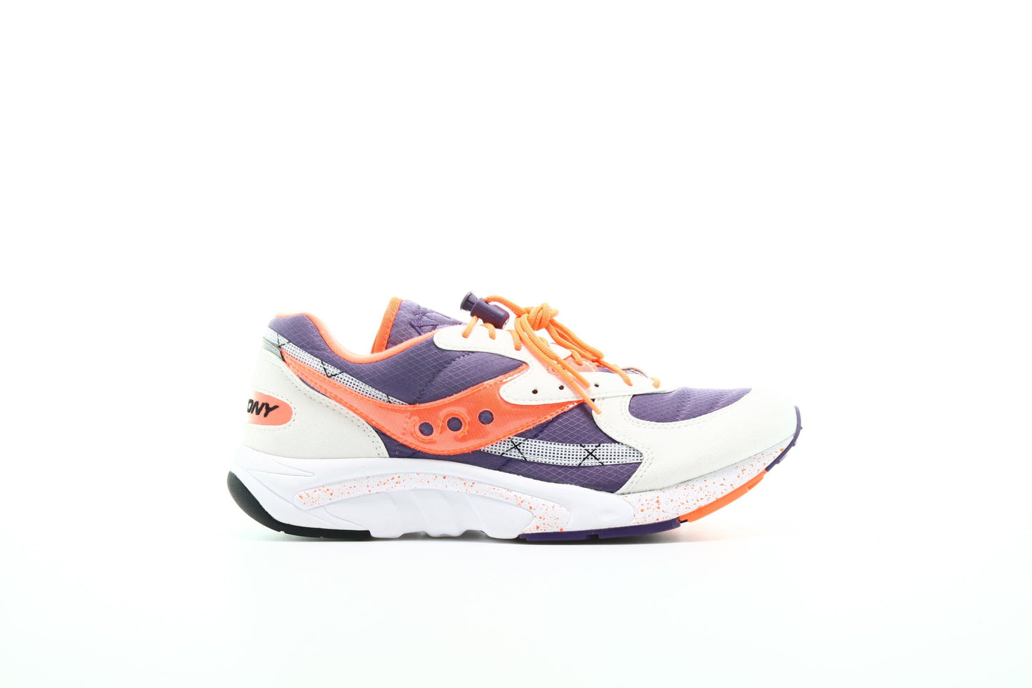 Exclusive Saucony Aya "White" — 4.5 — Front View