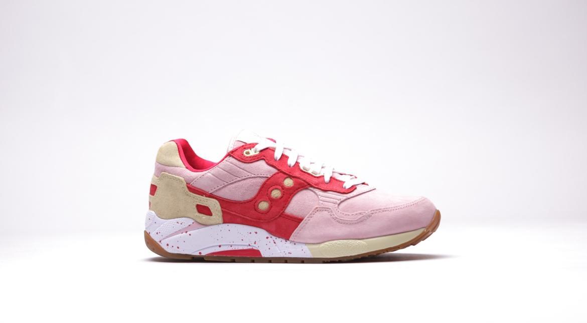 Exclusive Saucony G9 Shadow 5 "Scoops Pack Pink" — 4.5 — Front View