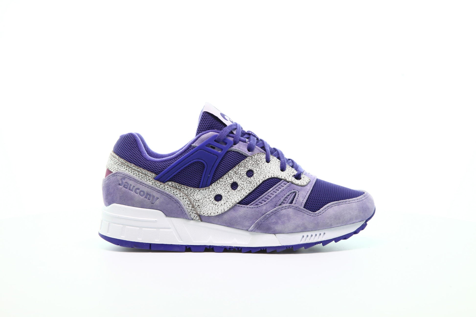 Exclusive Saucony Grid SD "Purple" — 4.5 — Front View