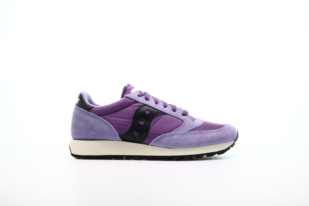 Exclusive Saucony Jazz Original Vintage "Purple" — 4.5 — Front View
