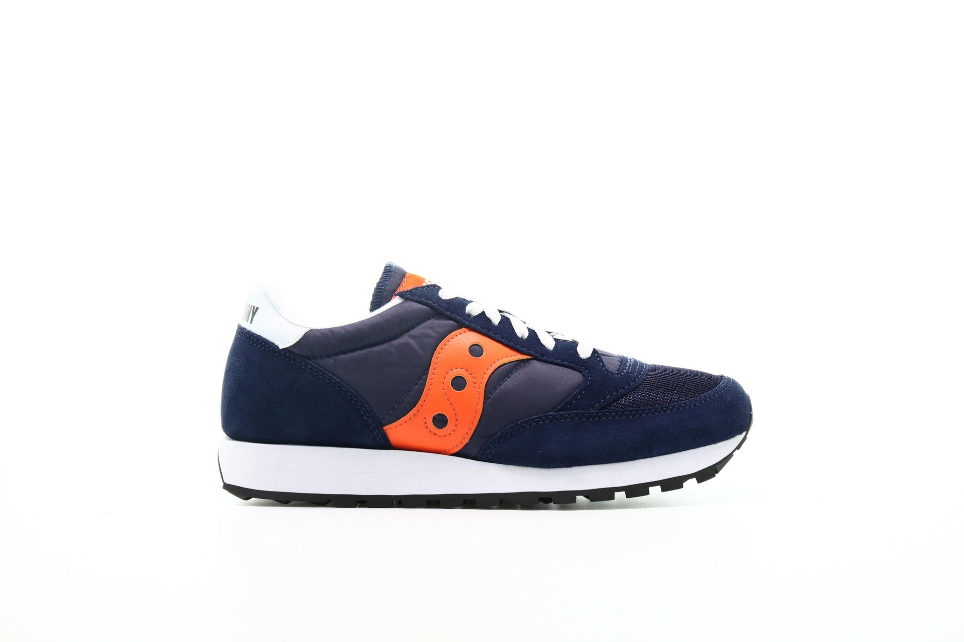 Exclusive Saucony Jazz Vintage "Navy" — 4.5 — Front View