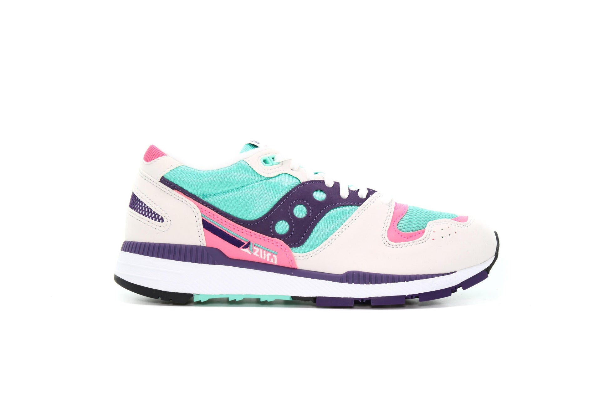 Exclusive Saucony Originals AZURA "White" — 4.5 — Front View
