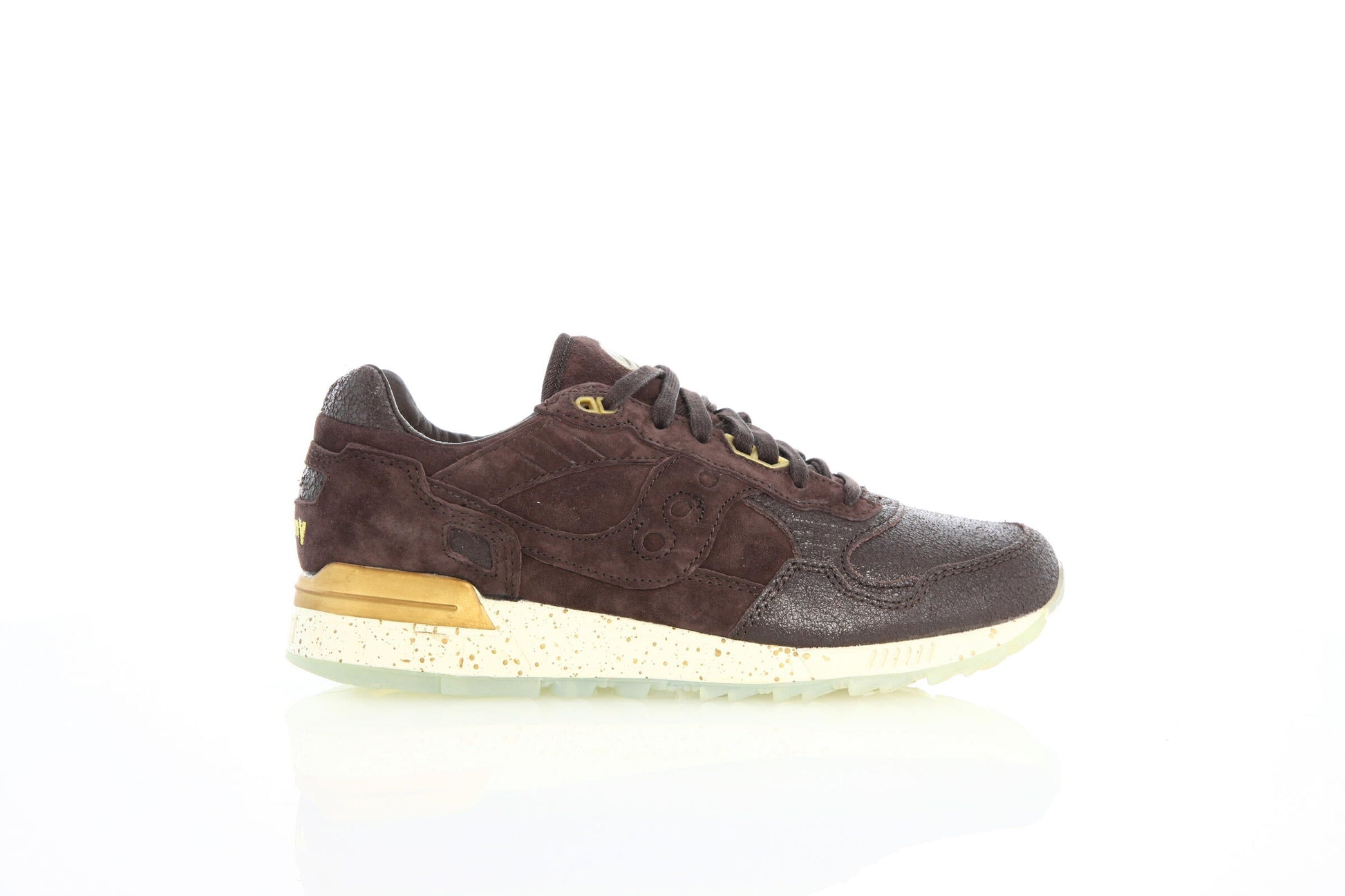 Exclusive Saucony Shadow 5000 Chocolate "Brown" — 4.5 — Front View