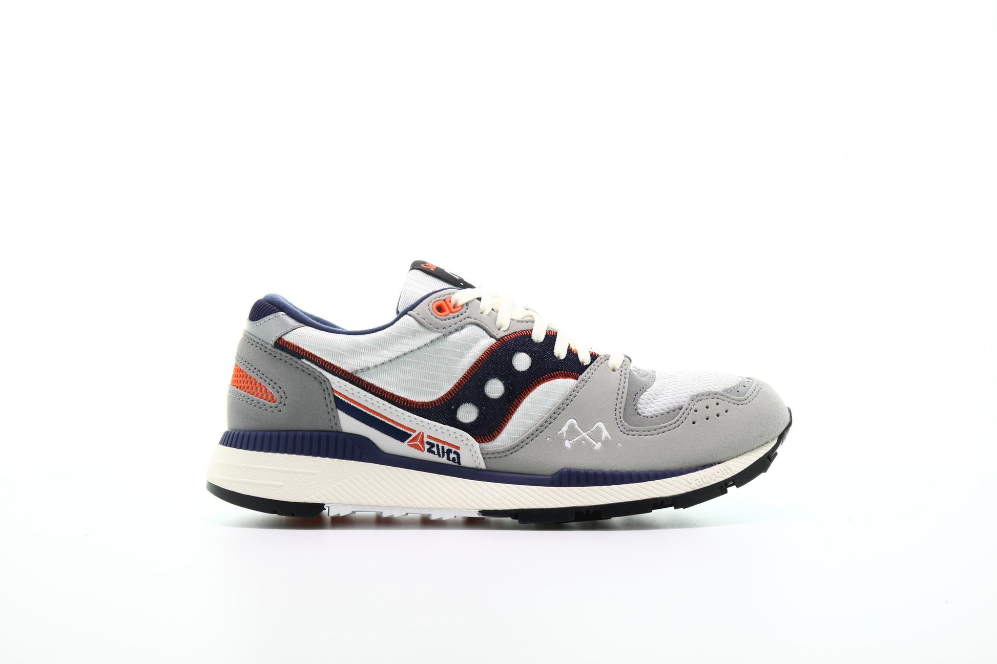 Exclusive Saucony x Blue De Paname Azura "Grey" — 4.5 — Front View