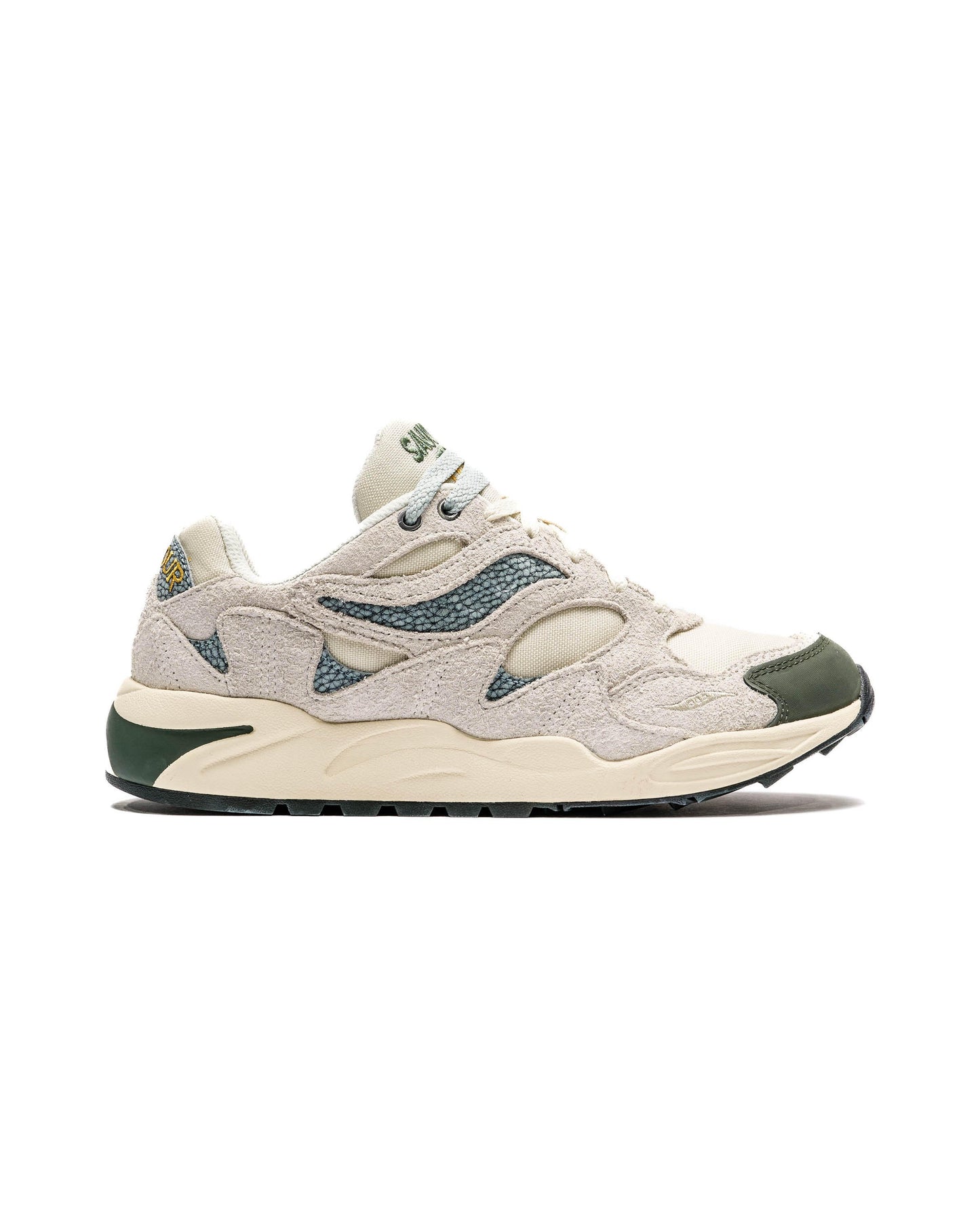 Exclusive Saucony x Colour Plus Companie Grid Shadow 2 — 4 — Front View