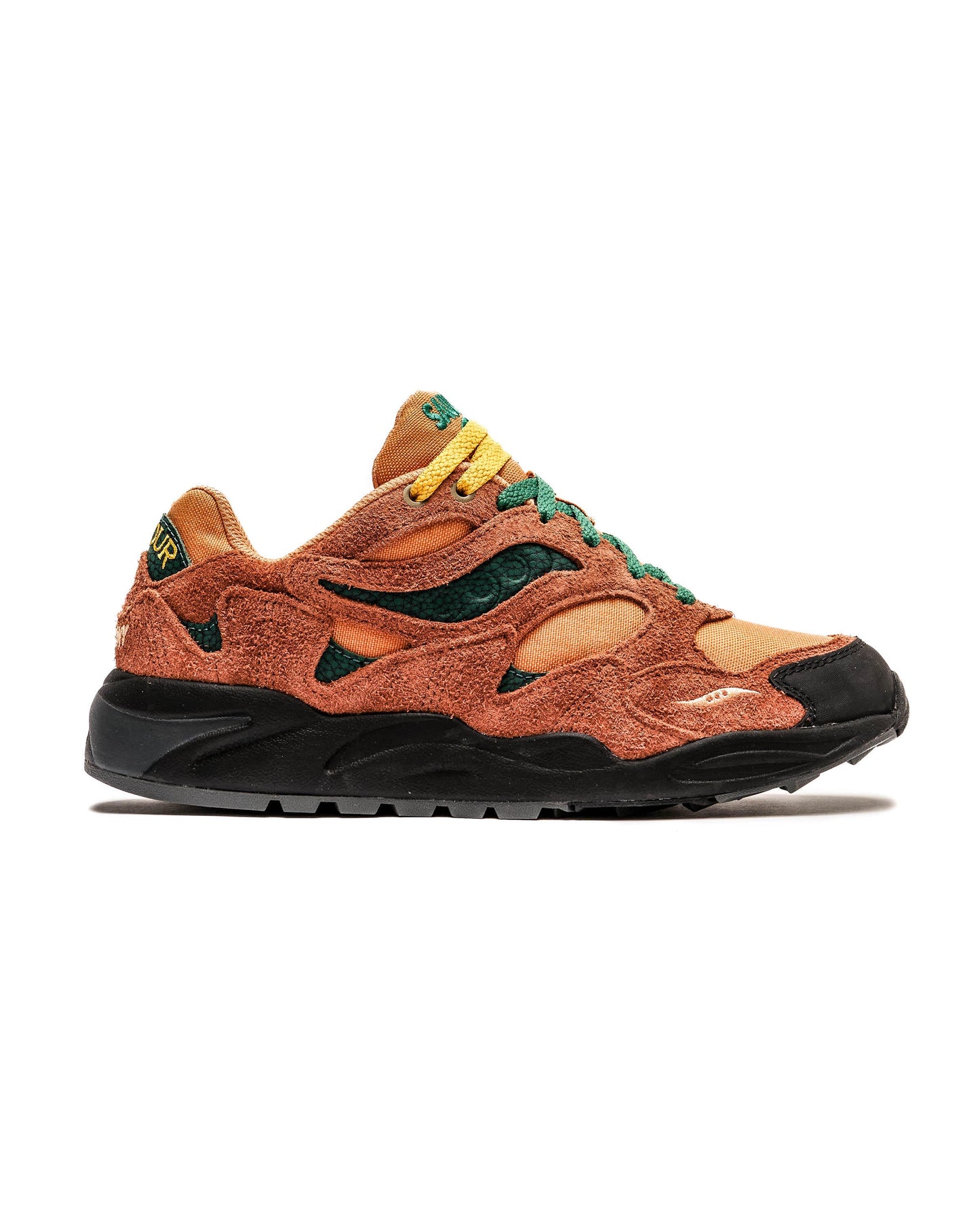 Exclusive Saucony x Colour Plus Companie Grid Shadow 2 — 4 — Front View