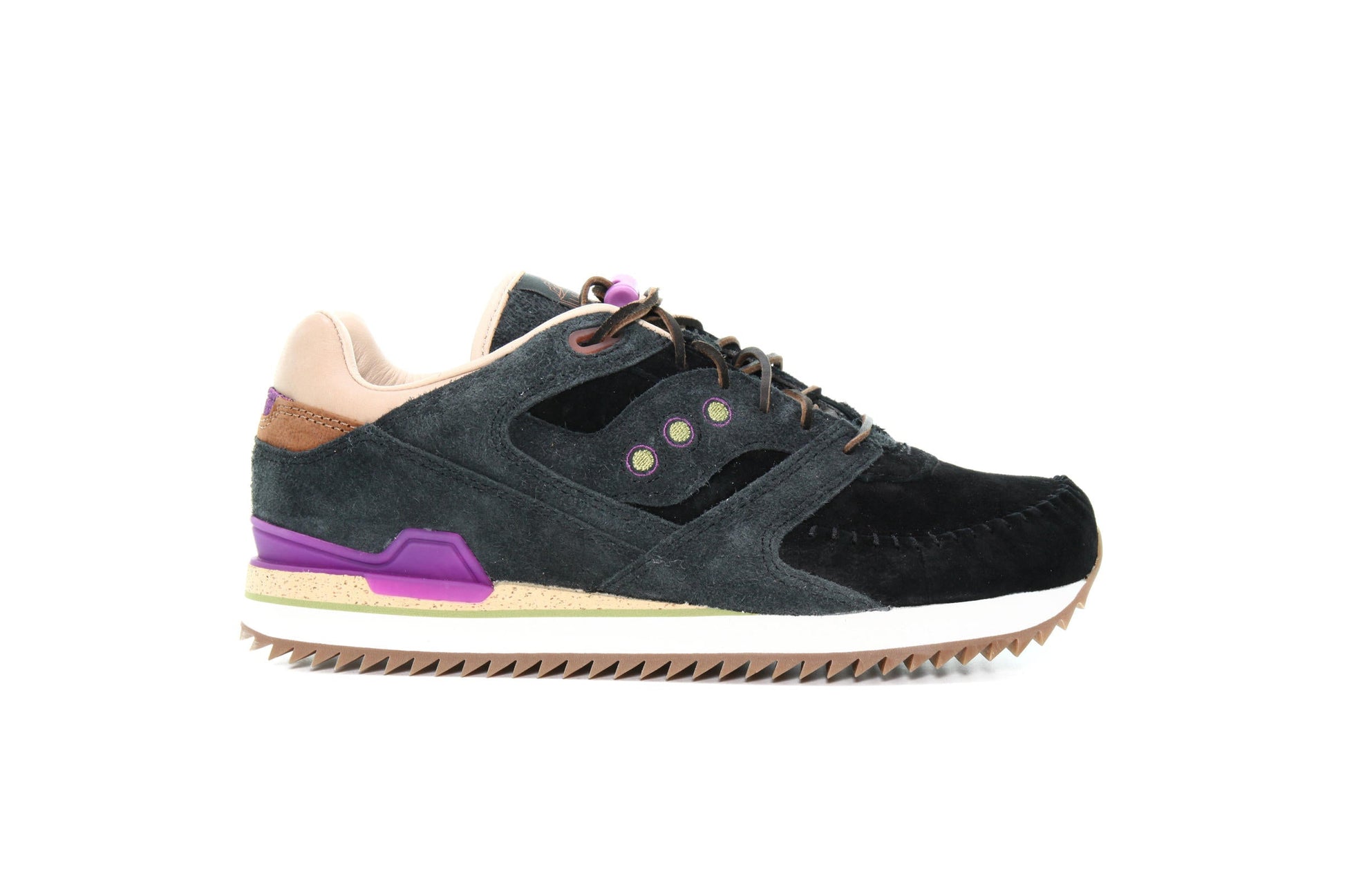 Exclusive Saucony x LAPSTONE & HAMMER COURAGEOUS MOC "TWO RIVERS" — 4.5 — Front View