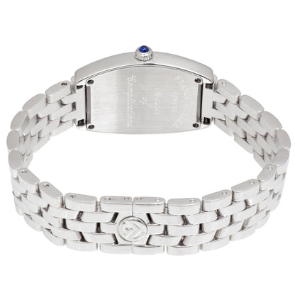 Exclusive Franck Muller Stainless Steel Cintree Curvex Diamond Watch 1752 QZ DP ACB ACE — Top View