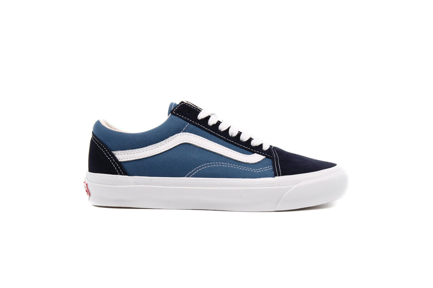 Exclusive Vans OG Old Skool LX "NAVY" — 3.5 — Front View