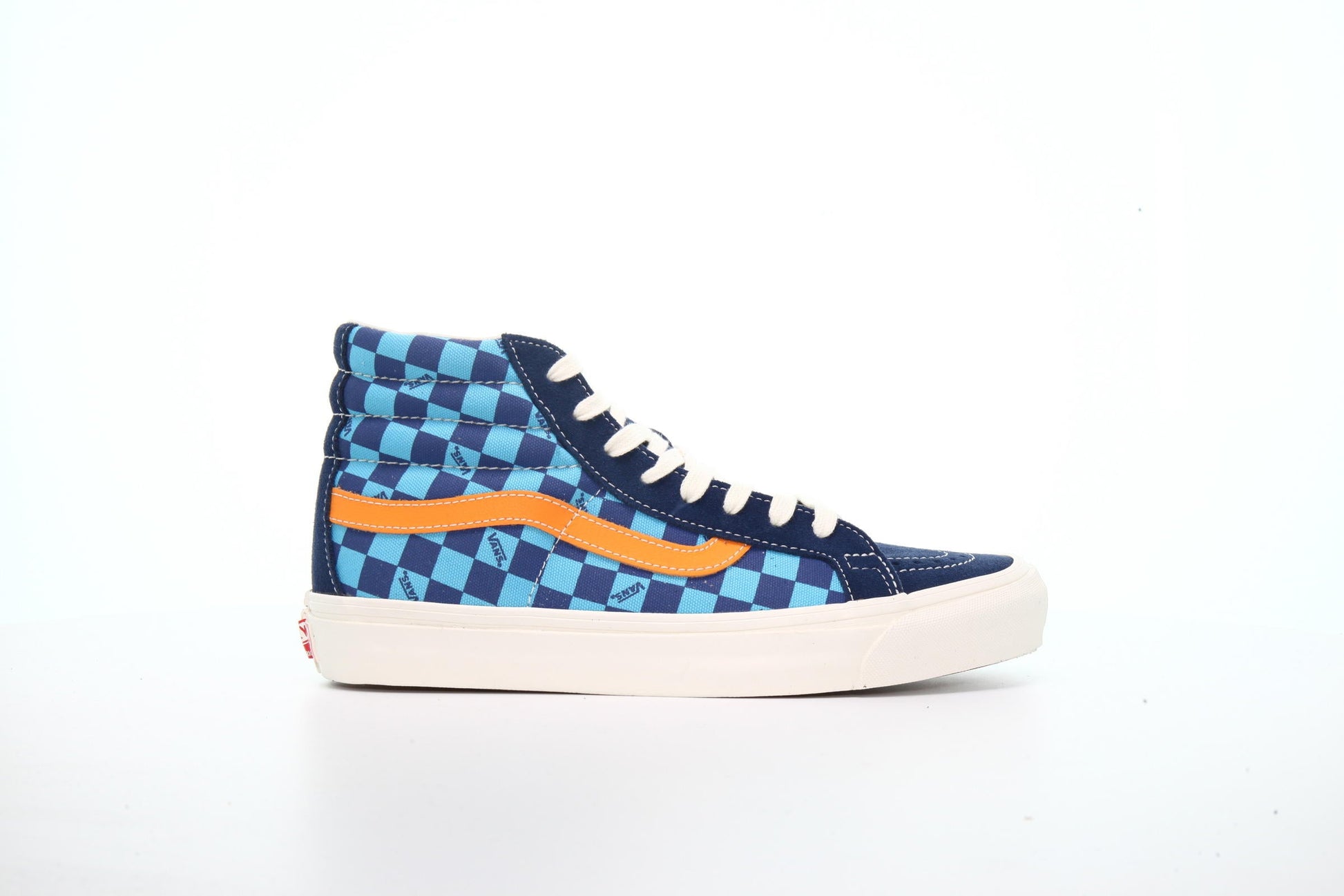 Exclusive Vans OG SK8-Hi LX "Insignia Blue" — 6.5 — Front View
