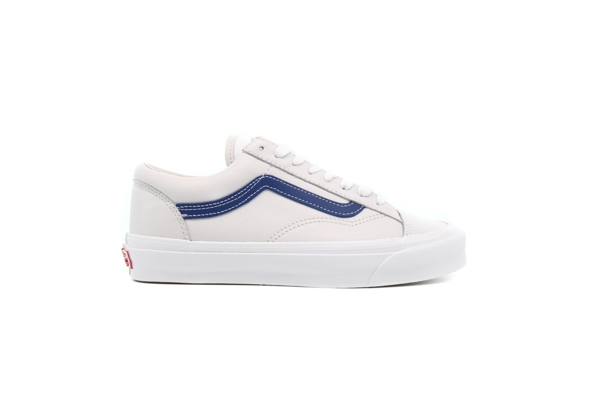 Exclusive Vans OG Style 36 LX "BLUE" — 3.5 — Front View