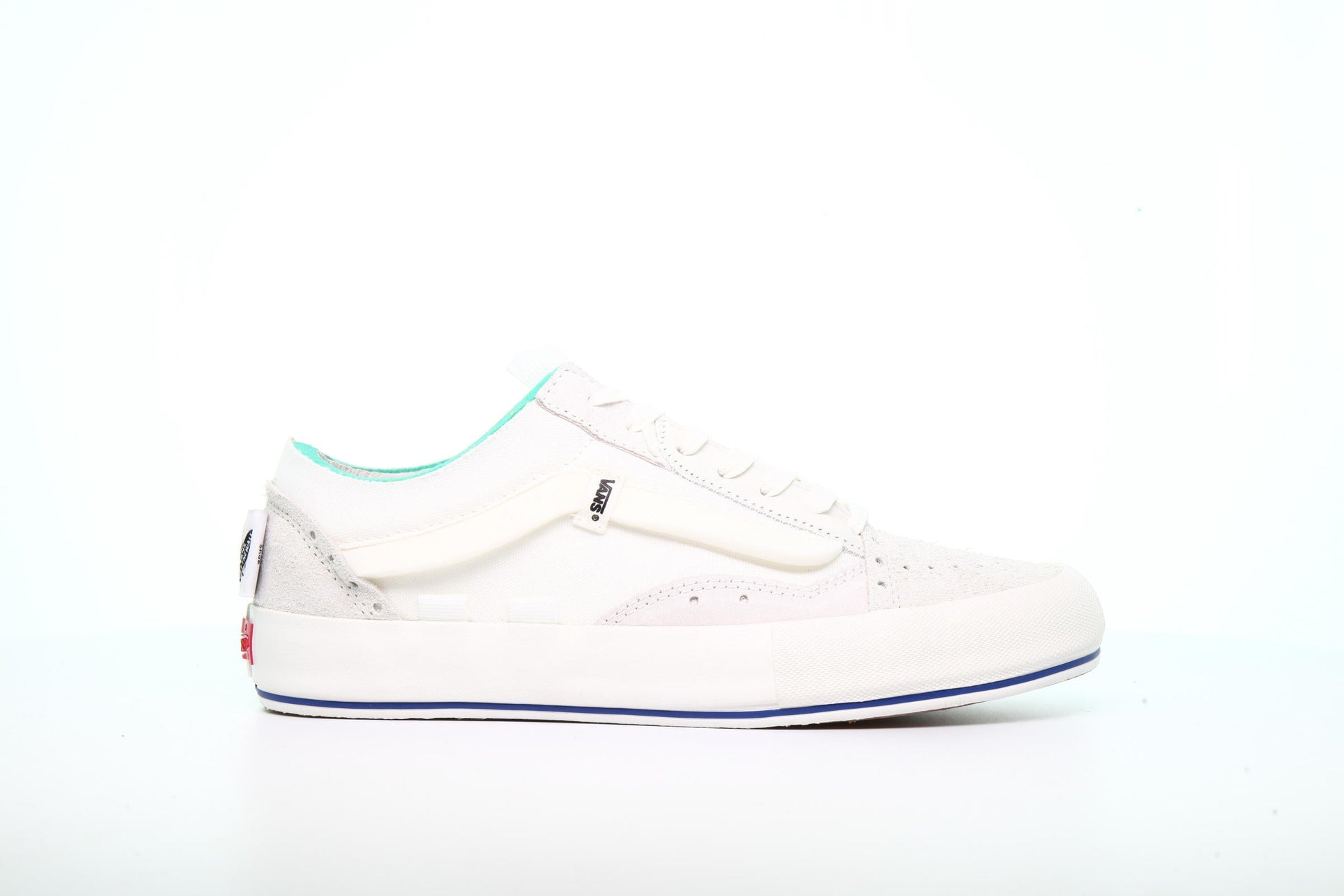 Exclusive Vans Old Skool Cap LX "Marshmallow" — 6.5 — Front View