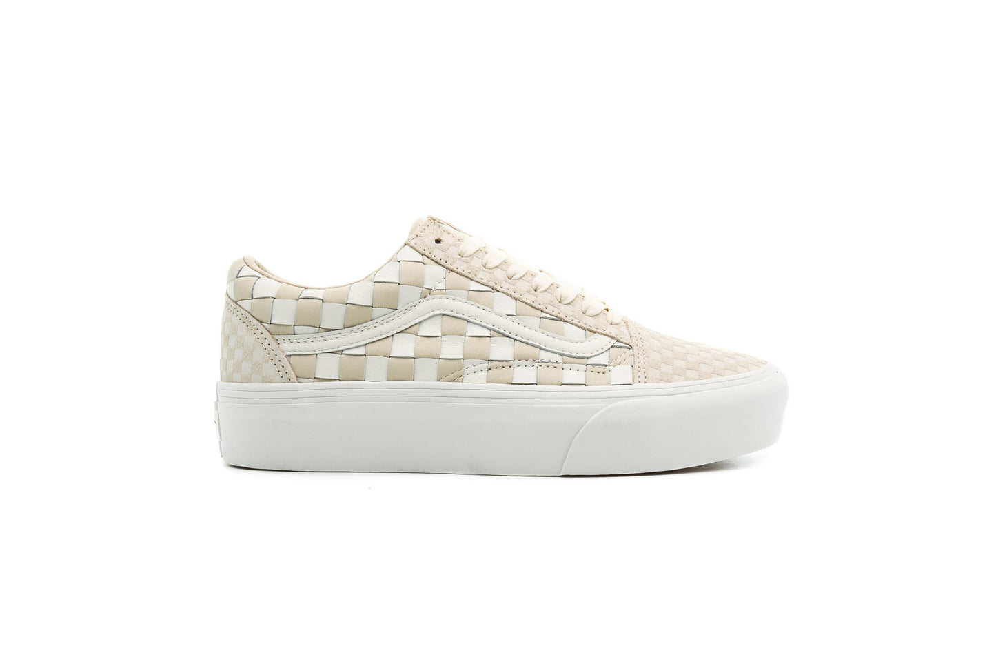 Exclusive Vans OLD SKOOL PLATFORM — 3.5 — Front View