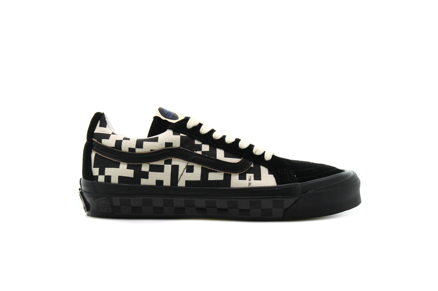 Exclusive Vans TH SK8-Lo Reissue LX "Black" — 3.5 — Front View