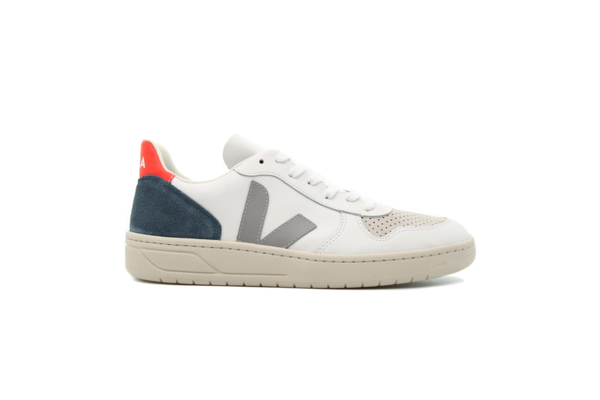 Exclusive Veja V-10 "OXFORD GREY" — 4 — Front View
